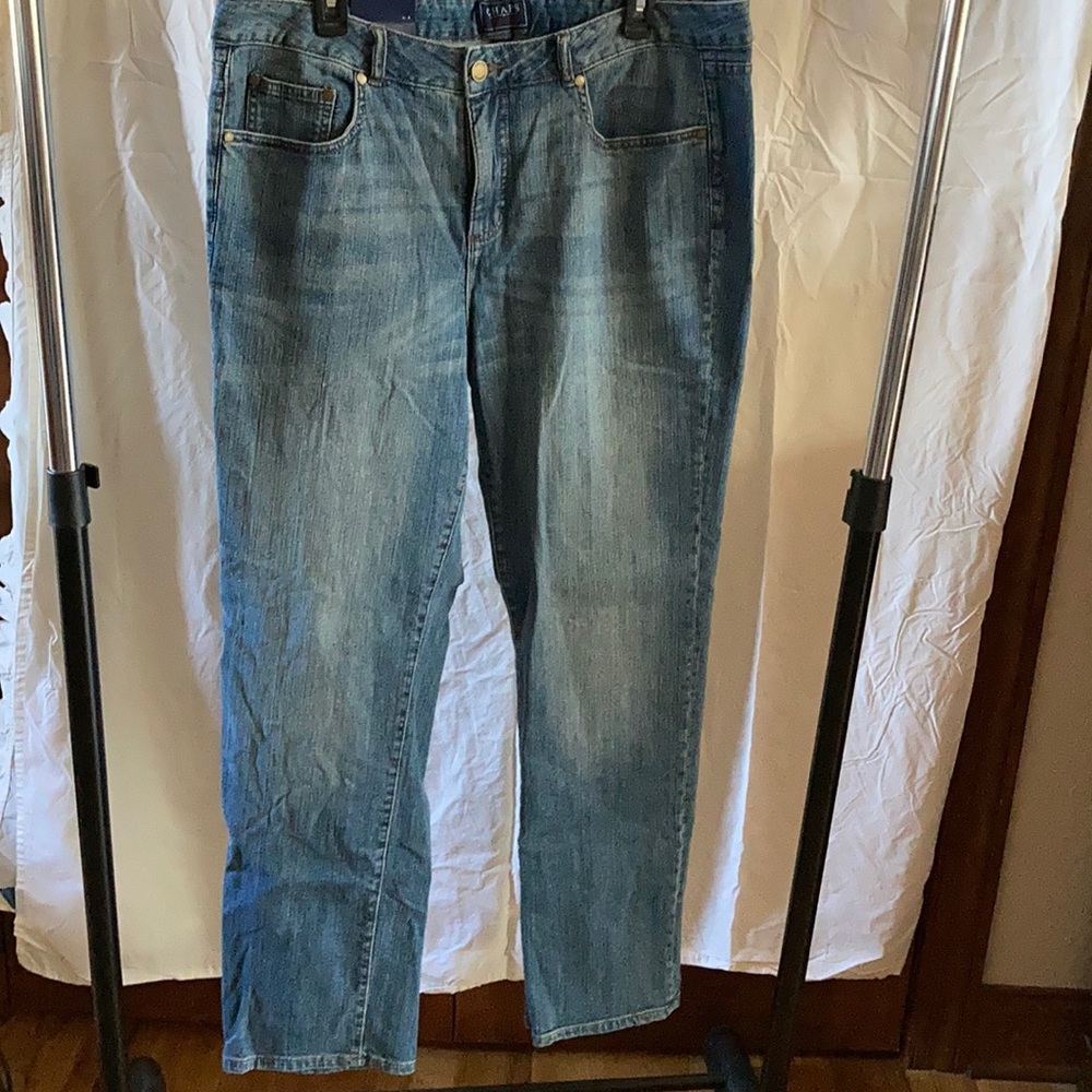 Chaps Slimming Fitting Jeans Size 16W